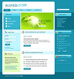 Web Hosting Web Design Template 23677