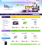 Web Hosting Web Design Template 23682