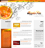 Web Hosting Web Design Template 23715