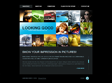 ADOBE PHOTOSHOP HOMEPAGE SCREENSHOT