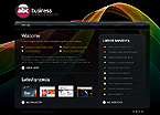 Web Hosting Web Design Template 23733