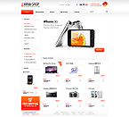 Web Hosting Web Design Template 23848