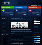 Web Hosting Web Design Template 23858