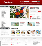 Web Hosting Web Design Template 23972