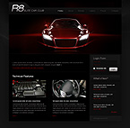 Web Hosting Web Design Template 24000