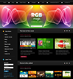 Web Hosting Web Design Template 24071