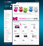 Web Hosting Web Design Template 24122