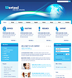 Web Hosting Web Design Template 24243
