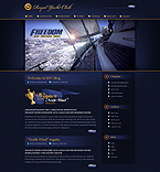 Web Hosting Web Design Template 24284