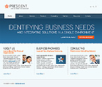 Web Hosting Web Design Template 24291
