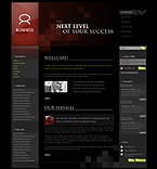 Web Hosting Web Design Template 24400