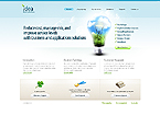 Web Hosting Web Design Template 24413