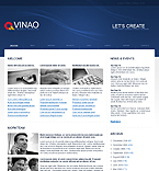 Web Hosting Web Design Template 24415