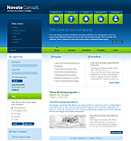 Web Hosting Web Design Template 24417