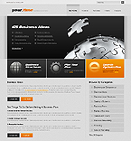 Web Hosting Web Design Template 24439