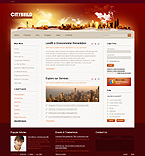 Web Hosting Web Design Template 24445