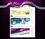 Web Hosting Web Design Template 24515