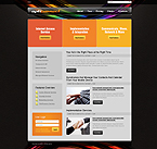 Web Hosting Web Design Template 24522