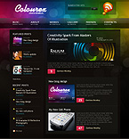 Web Hosting Web Design Template 24544
