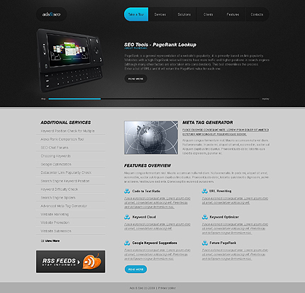 ADOBE PHOTOSHOP HOMEPAGE SCREENSHOT