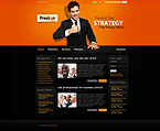 Web Hosting Web Design Template 24590