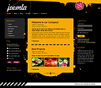 Web Hosting Web Design Template 24722