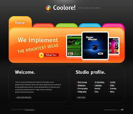 ADOBE PHOTOSHOP HOMEPAGE SCREENSHOT