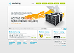 Web Hosting Web Design Template 25053