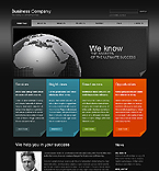 Web Hosting Web Design Template 25092