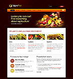 Web Hosting Web Design Template 25107