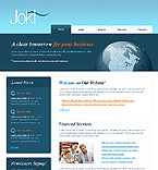 Web Hosting Web Design Template 25135
