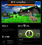 Web Hosting Web Design Template 25165
