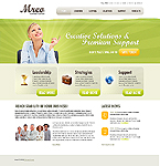 Web Hosting Web Design Template 25170