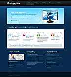 Web Hosting Web Design Template 25190
