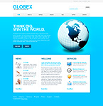 Web Hosting Web Design Template 25203
