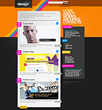 Web Hosting Web Design Template 25212