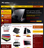 Web Hosting Web Design Template 25283