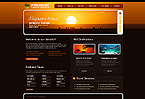 Web Hosting Web Design Template 25288