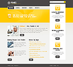 Web Hosting Web Design Template 25368