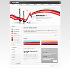 Web Hosting Web Design Template 25382