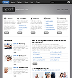 Web Hosting Web Design Template 25454
