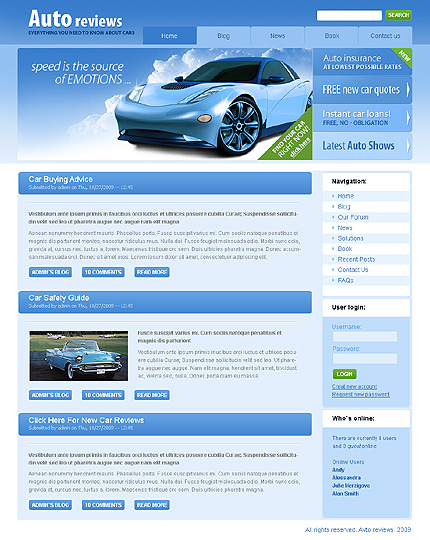 Drupal Main Page