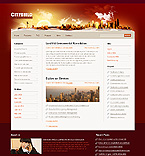 Web Hosting Web Design Template 25470