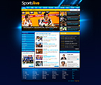 Web Hosting Web Design Template 25480