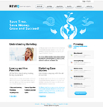 Web Hosting Web Design Template 25514