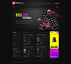 Web Hosting Web Design Template 25516