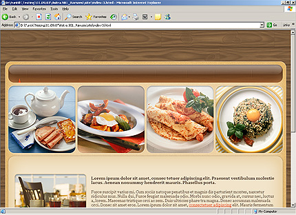 HTML HOMEPAGE SCREENSHOT