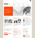 Web Hosting Web Design Template 25526
