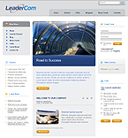 Web Hosting Web Design Template 25689