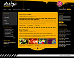 Web Hosting Web Design Template 25898